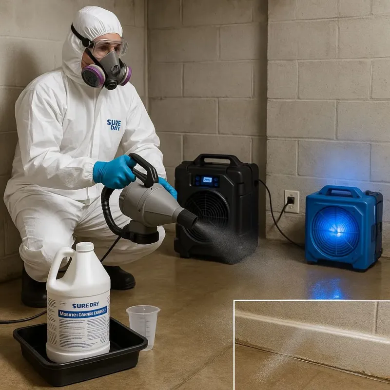 Sanitization and Odor Removal process in Arcadia, SC