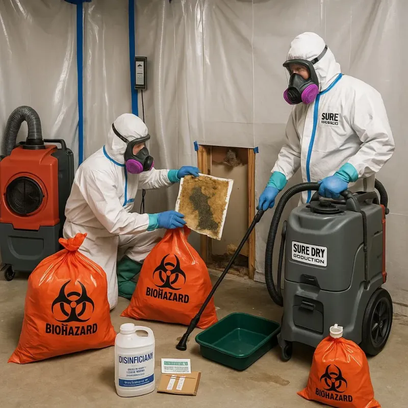 Contaminated Water Handling Protocols process in Arcadia, SC